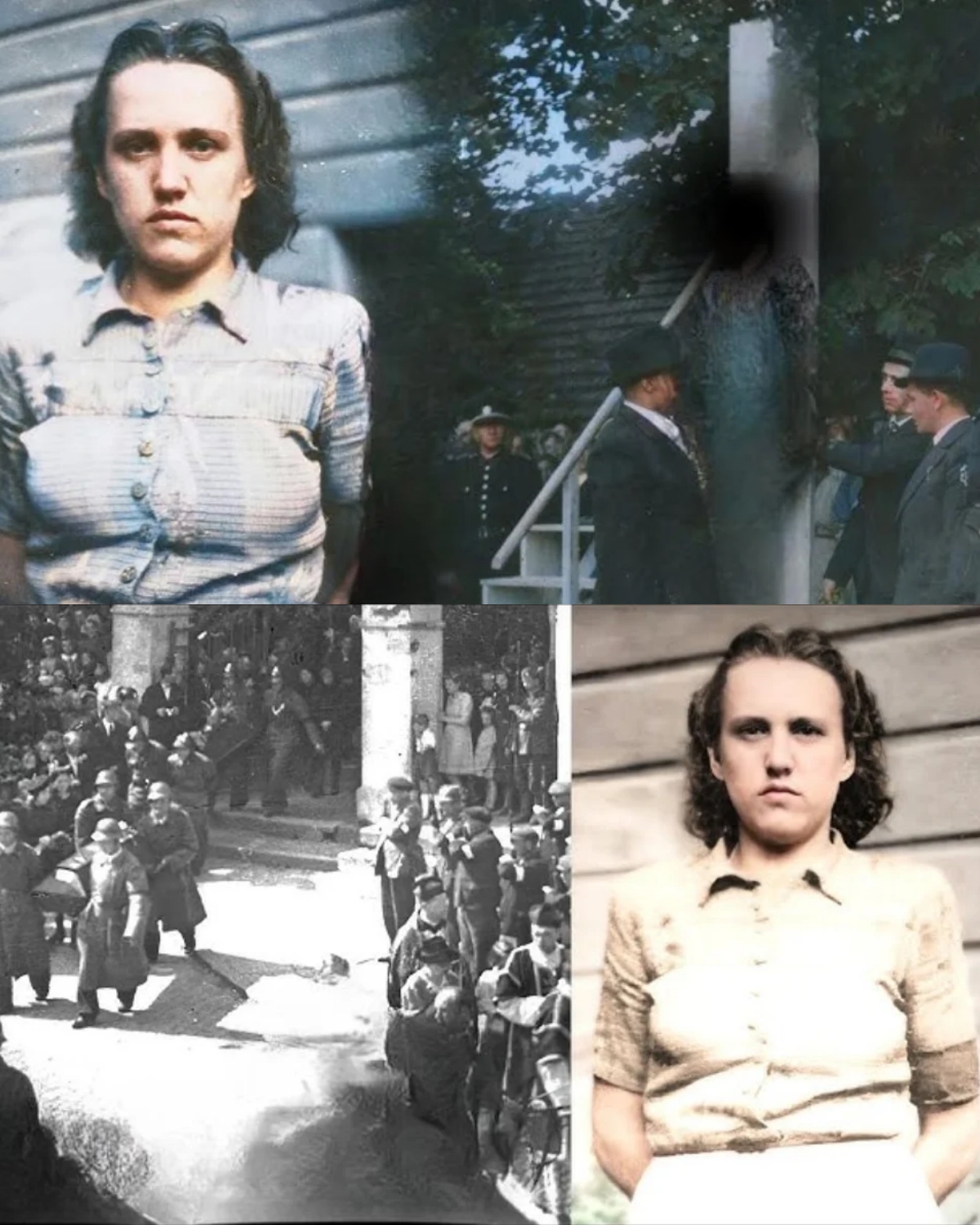 The BRUTAL Execution Of Herta Kasparova – The Gestapo Collaborator