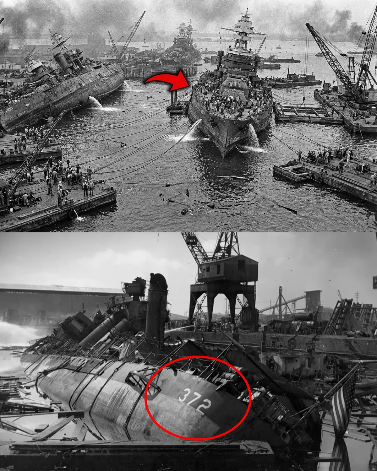 Japan Thought Pearl Harbor Was Destroyed — Until U.S Salvage Teams Fixed It In Record Time