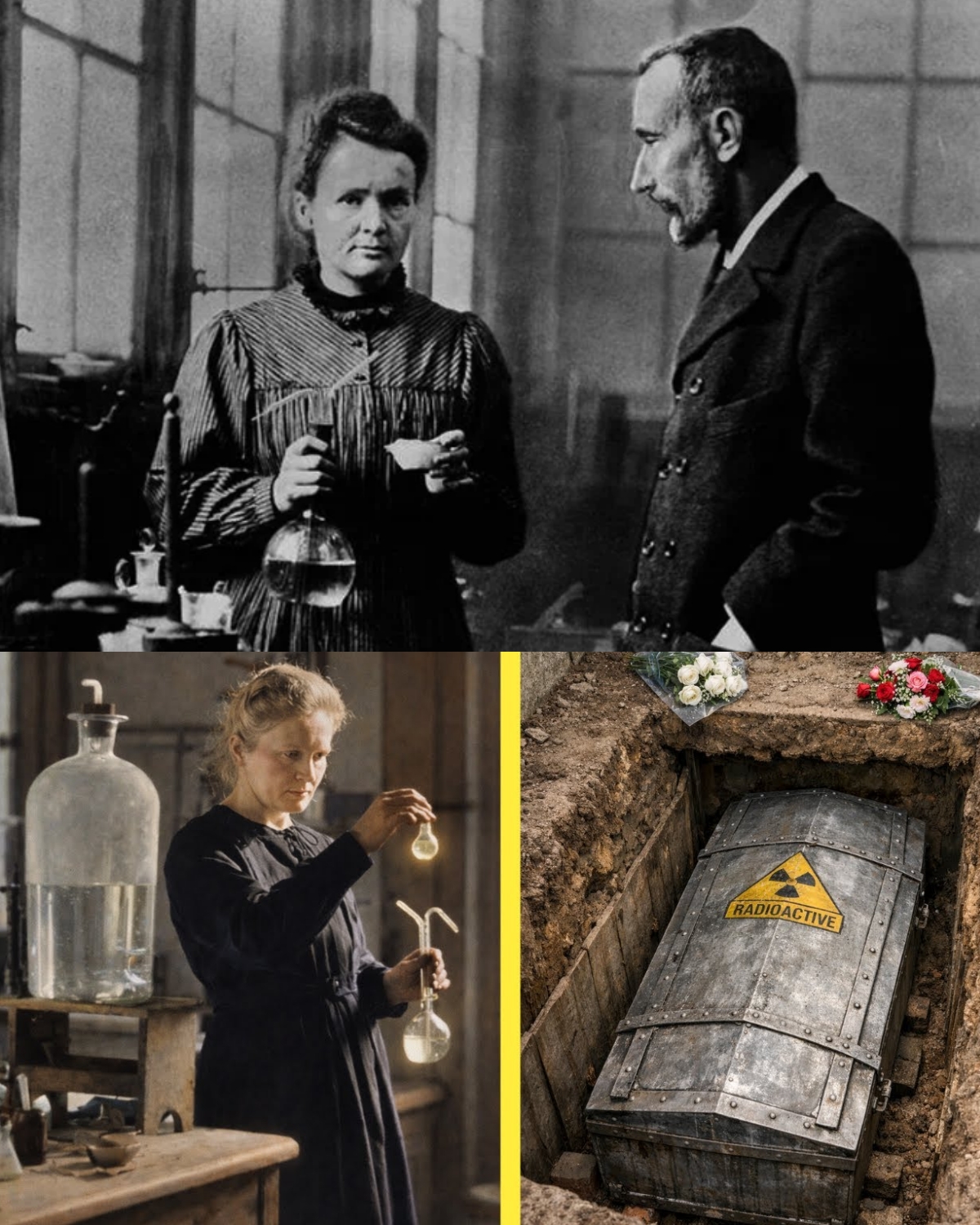 Opening The Radioactive Coffin Of Marie Curie
