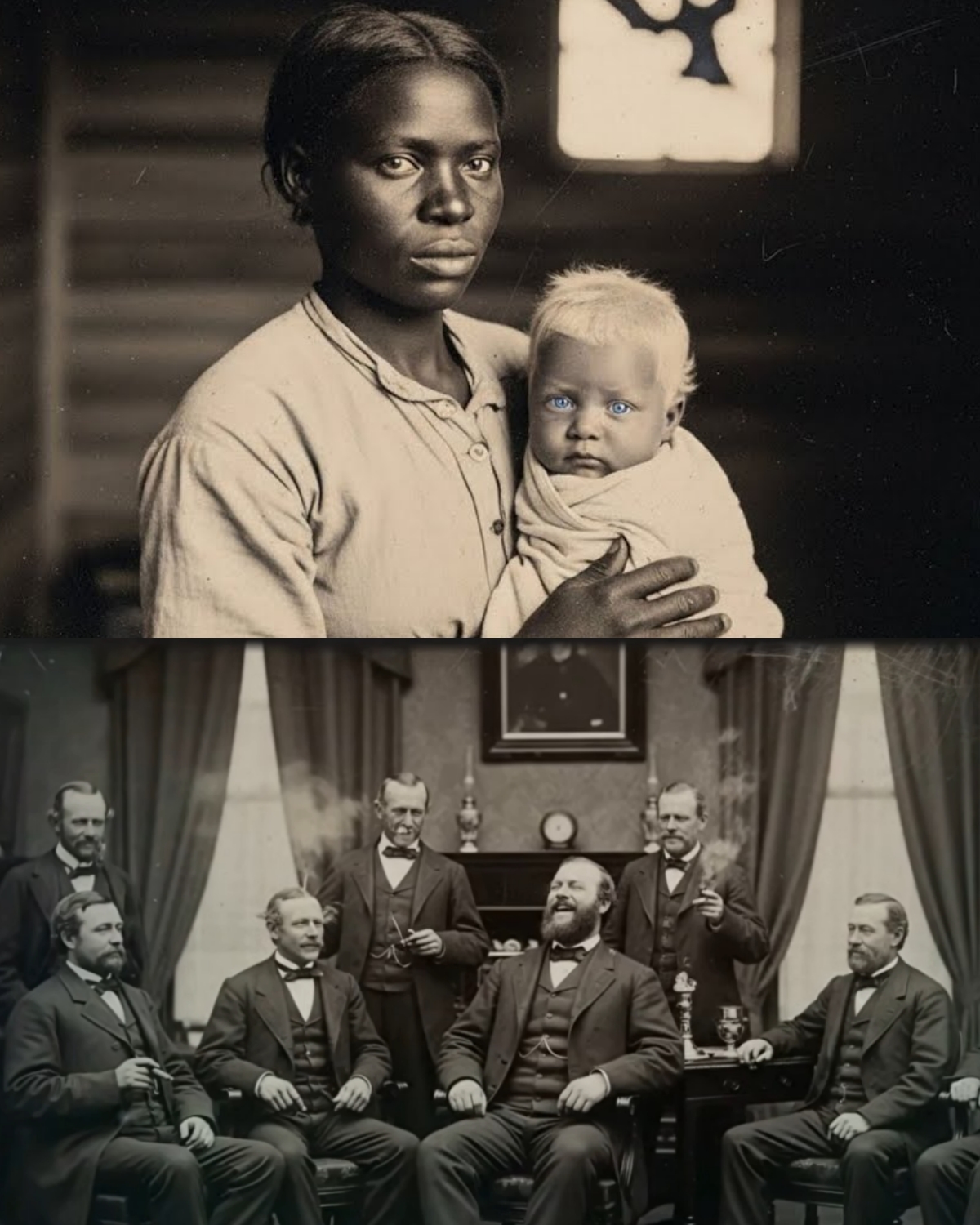 Virginia Discovered Slave Babies With Emerald Eyes and Blonde Hair — All From One Father