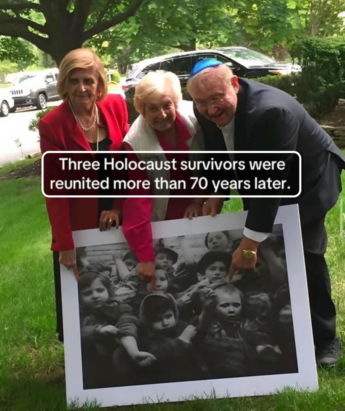 The Day Three Children From an Auschwitz Photo Met Again – 70 Years Later in New Jersey