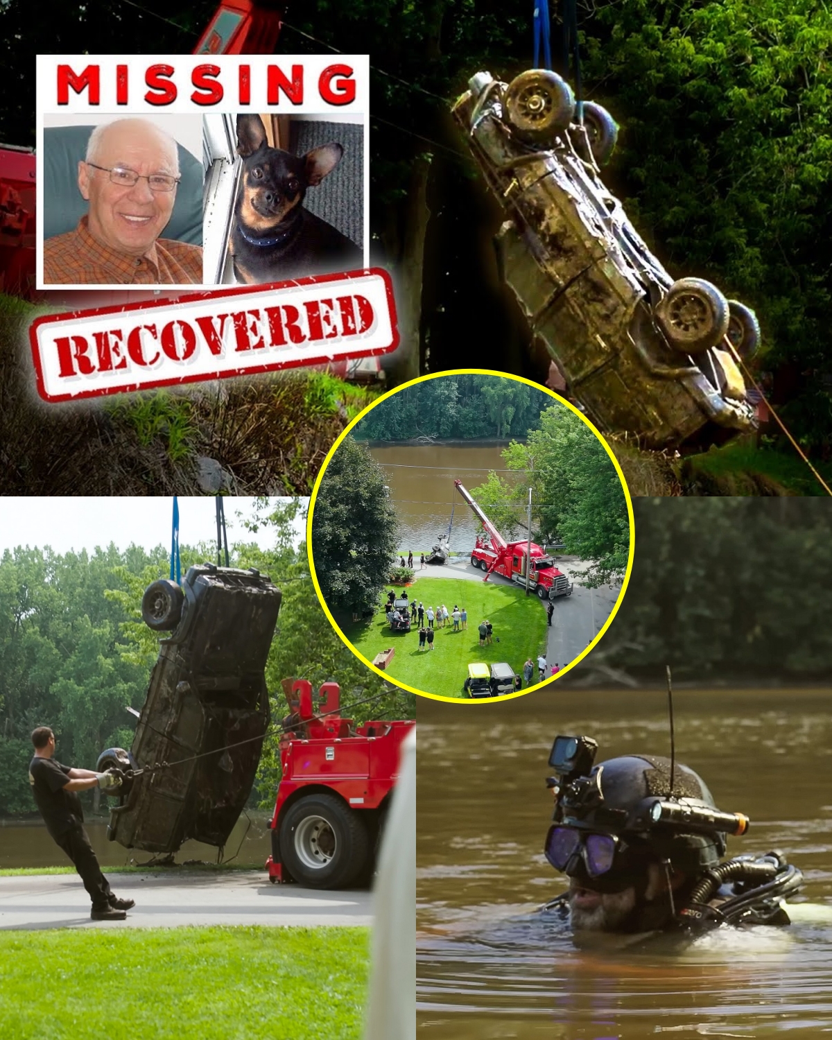 SOLVED: Missing 11-years Underwater (Yvon Guévin and His Dog Caustad)