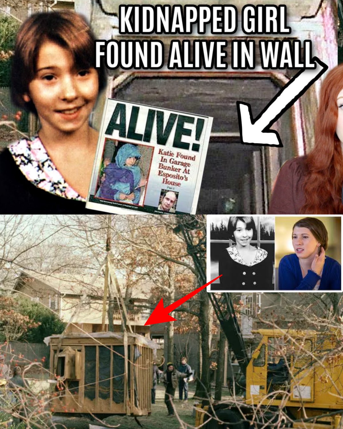 9 YR OLD KATIE BEERS FOUND ALIVE AFTER 17 DAYS HELD IN BUNKER