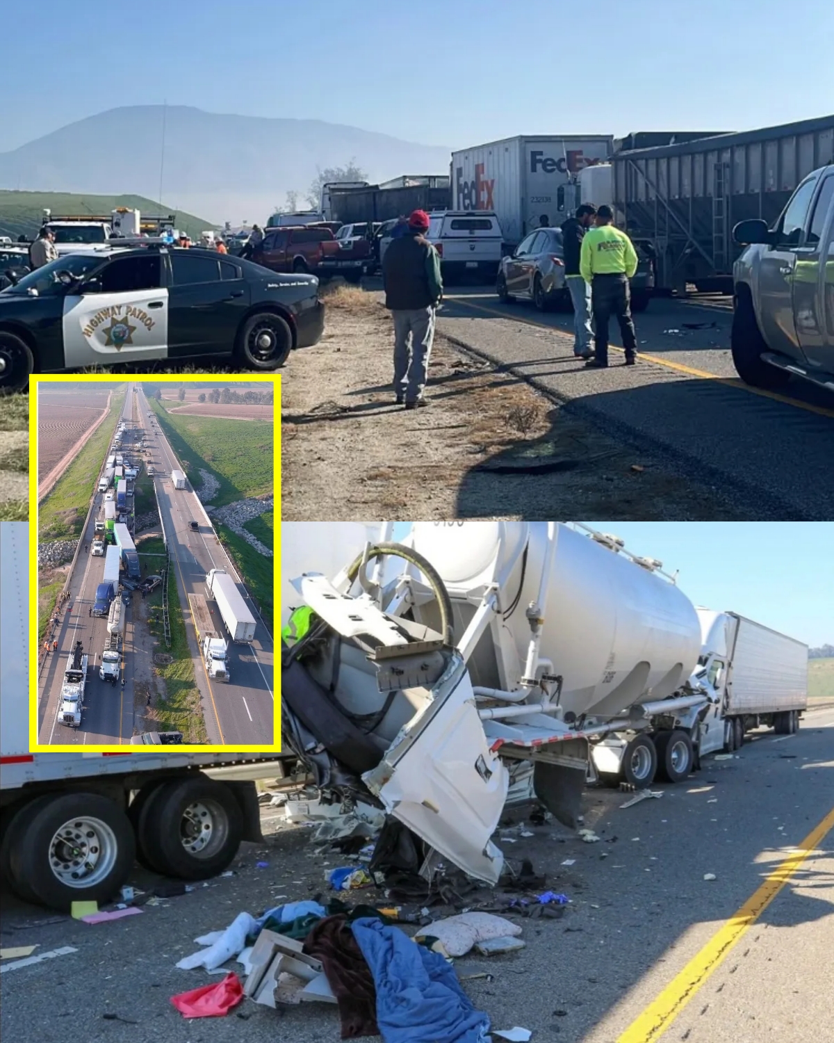 43 Cars Vanish Into the Fog: Inside California’s Nightmare Highway Pile-Up