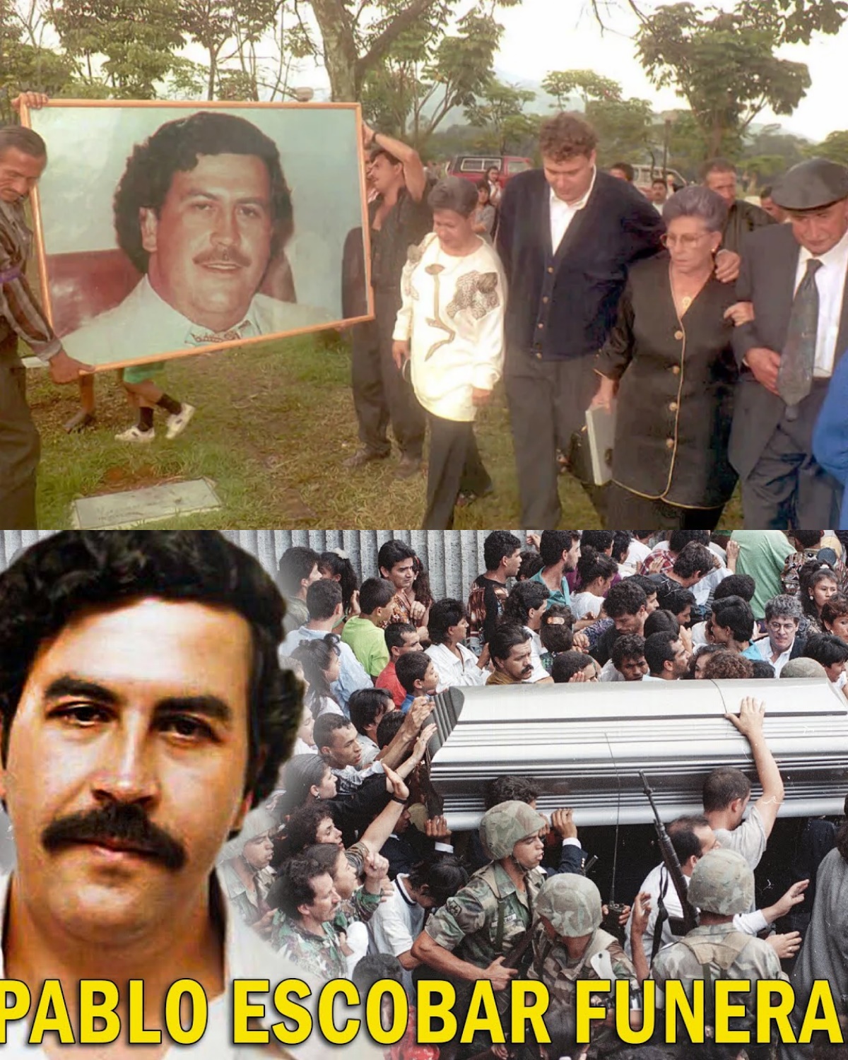 Pablo Escobar’s Funeral – What Happened That Day