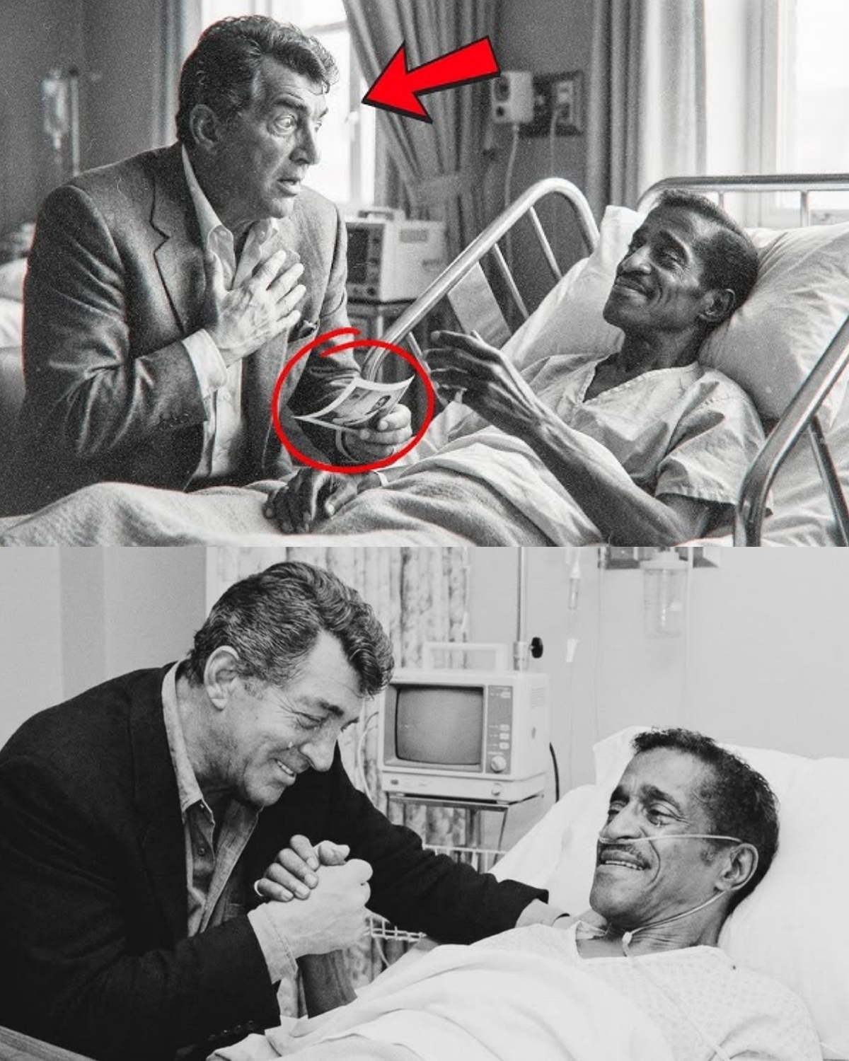 Dean Martin Broke His Only Rule on Sammy Davis Jr.’s Deathbed—What He Whispered Made Sammy Weep with Joy