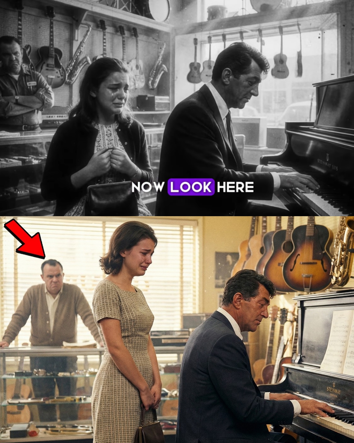 A 17-Year-Old Was Selling Her Father’s Piano for $80 — SUDDENLY Dean Martin Walked In