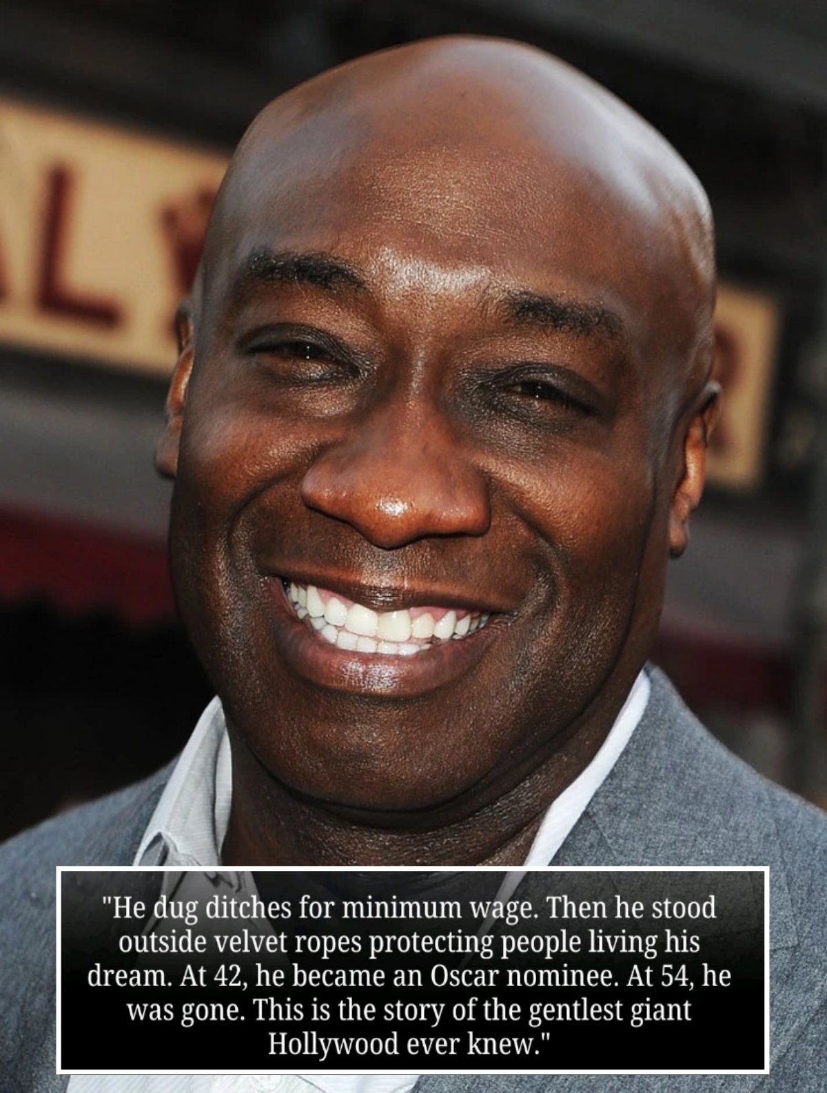 From Chicago Ditches to an Oscar Nomination at 42 – The One Moment That Turned a “Bodyguard Giant” into Hollywood’s Gentle Legend