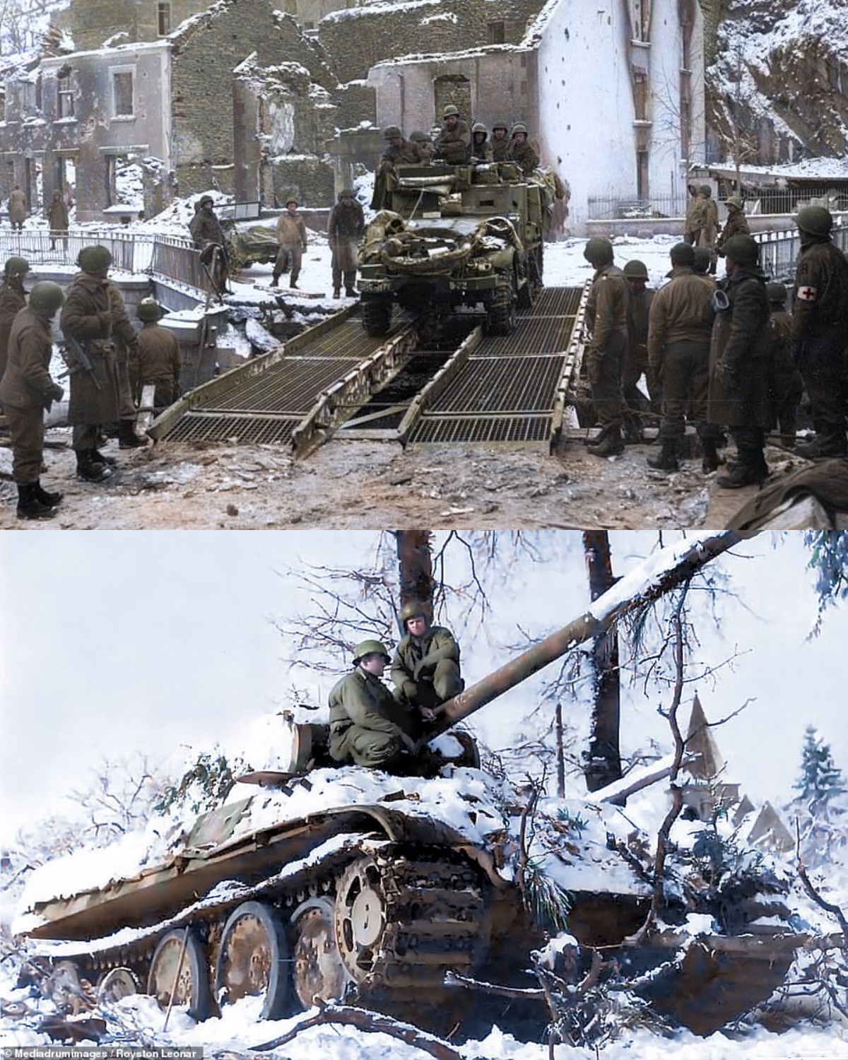  The Battle of the Bulge in Color: How Lost Winter Faces Came Back to Life