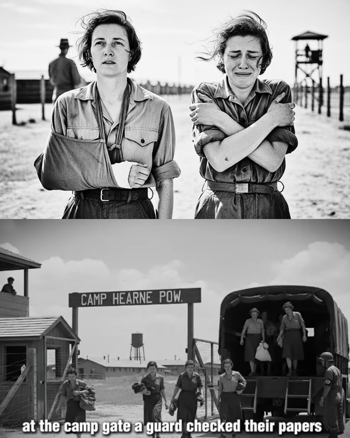 “You’re Too Thin to Work” – German Women POWs Shocked by What Cowboys Did to Them