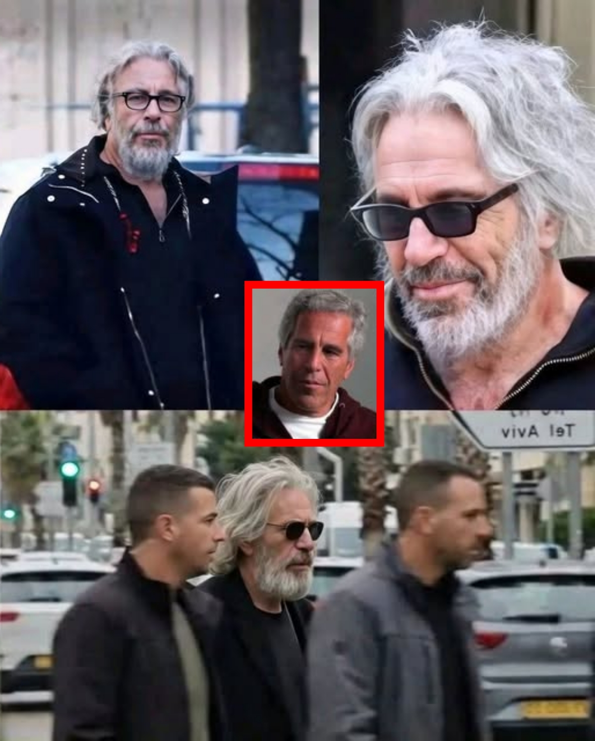 AI photos fuel conspiracy theories Epstein is alive in Israel