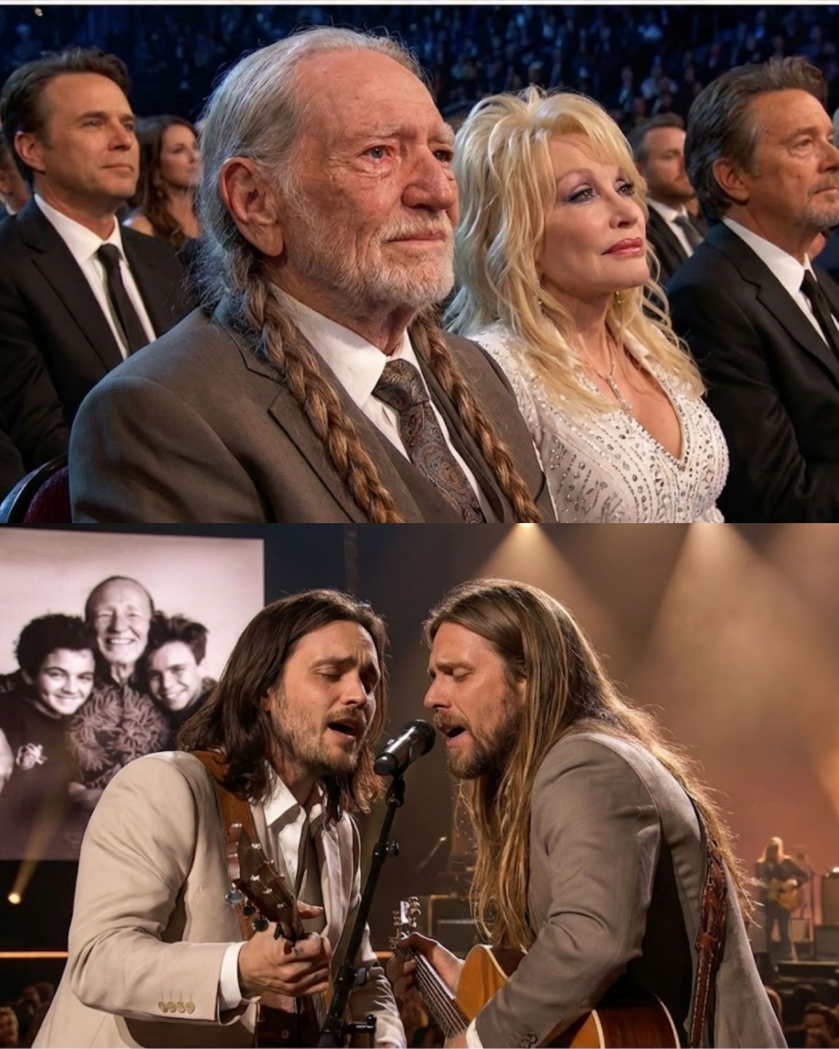 The Night Willie Nelson Sat in the Front Row—and His Sons Sang Him Home