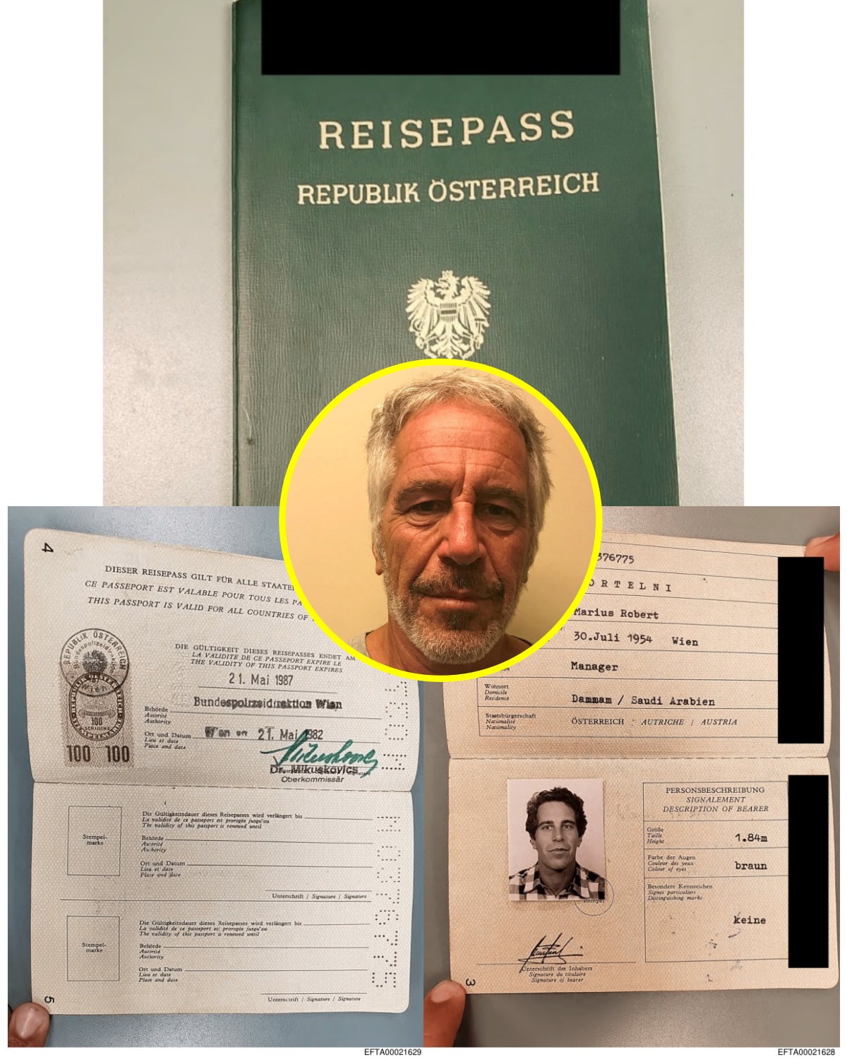 The Passport in the Safe: “Marius Robert Fortelni” and the Identity Epstein Never Explained