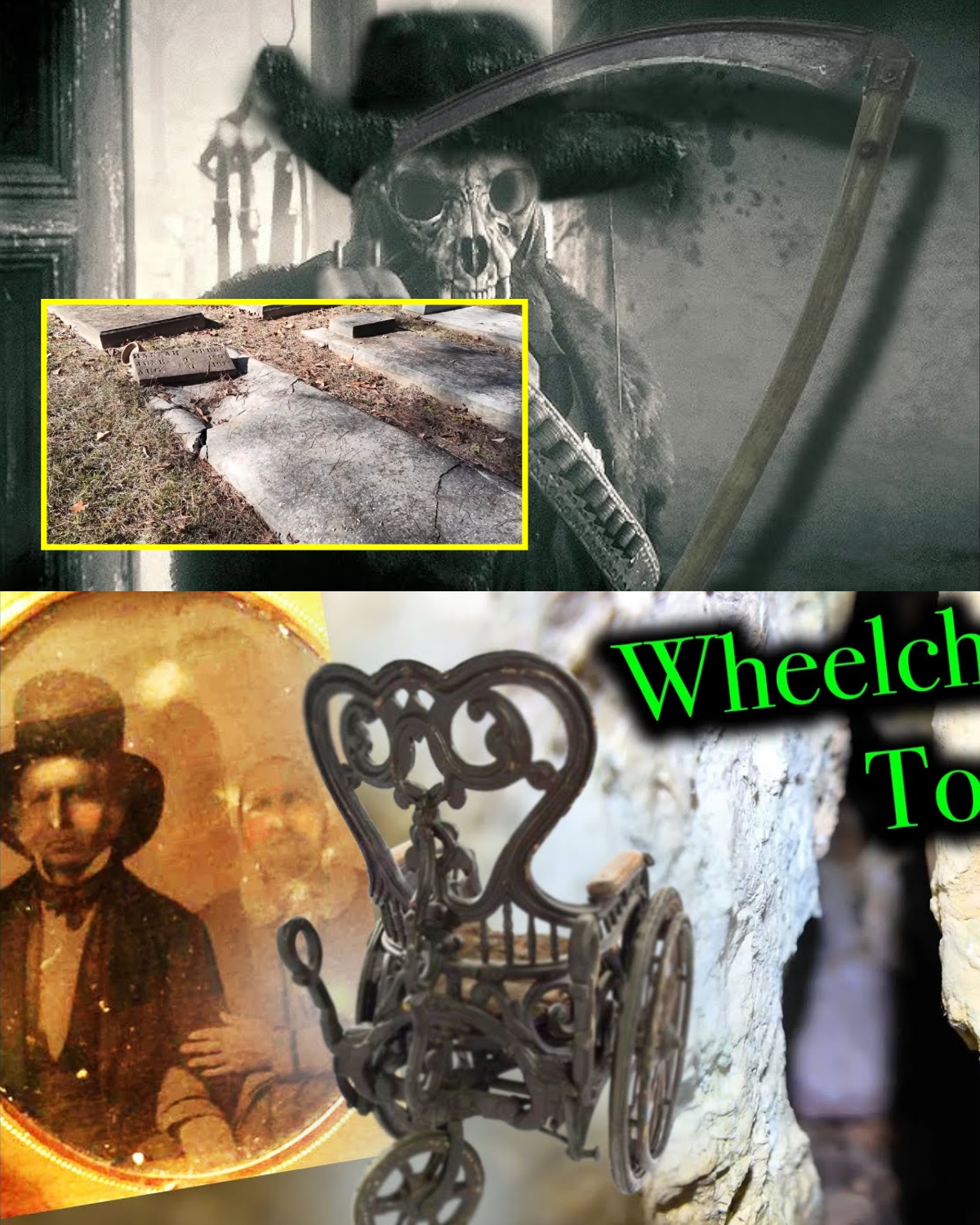 Entombed Sitting in Her Wheelchair?…Cracks in the Vault. GEORGIA.