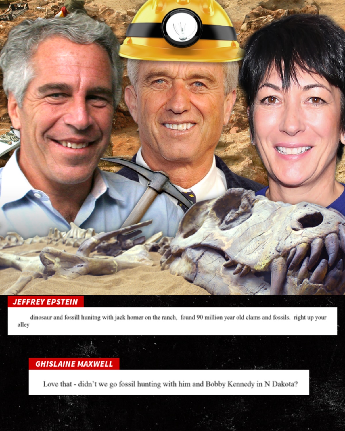 RFK Jr., Epstein… And a Fossil Hunt That’s Raising Eyebrows Again
