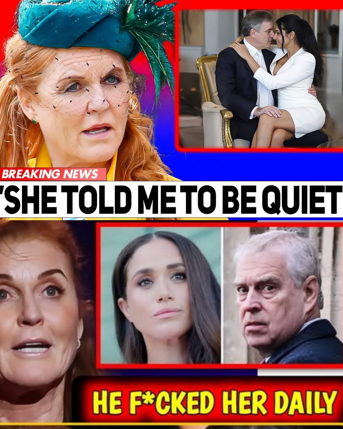 Sarah Ferguson’s “Secret Link” Claim: Did Meghan Know Prince Andrew Before Harry?