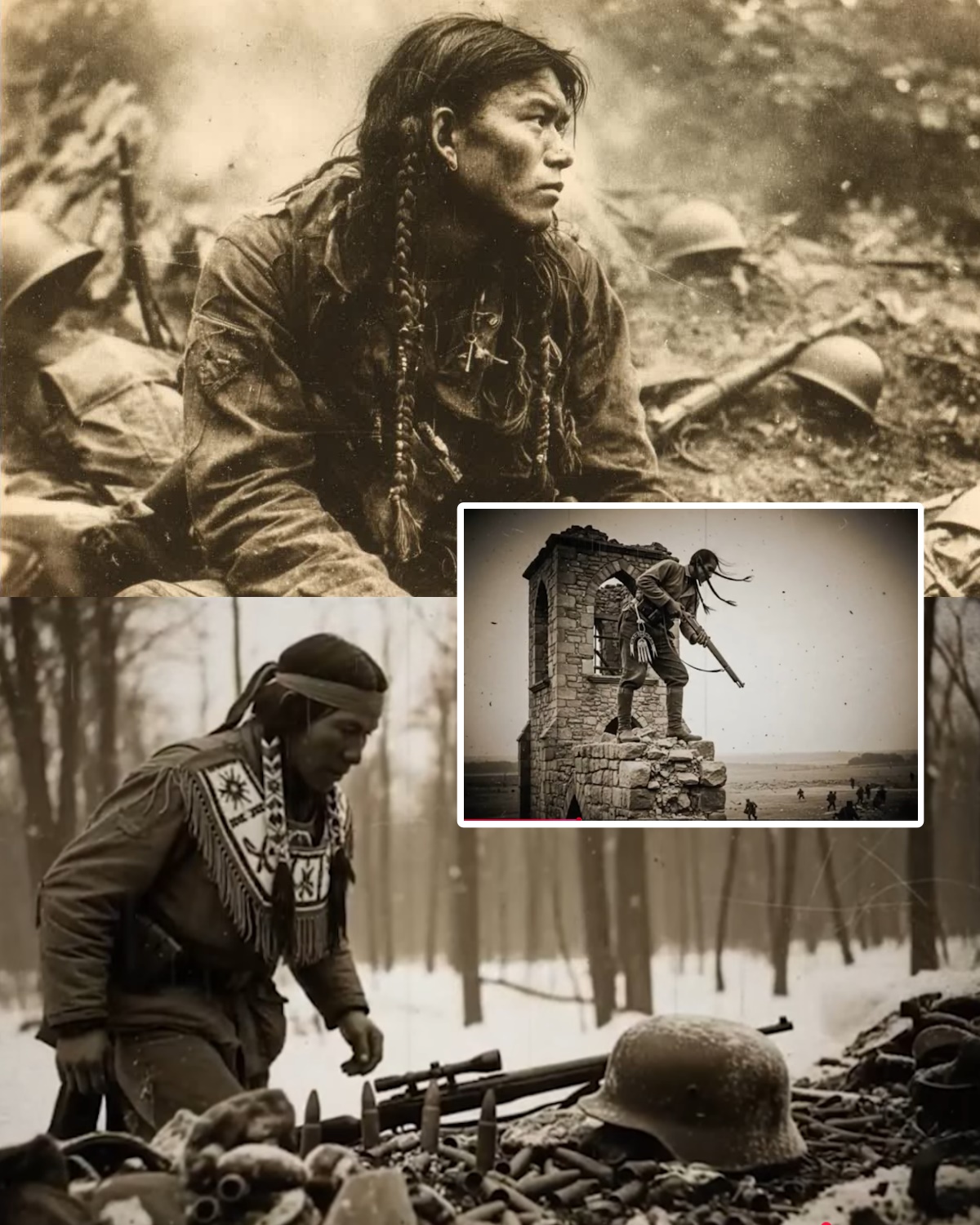 The Greatest Indigenous Sniper Who Terrified the Nazis in World War II