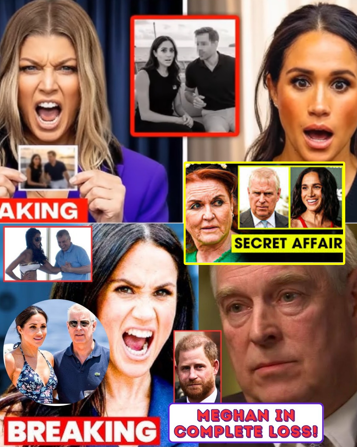 I WILL BRING YOU DOWN WITH ME! Meghan Panics After Andrew LEAKS Proof Of Meghan’s Yacht Days On Air.
