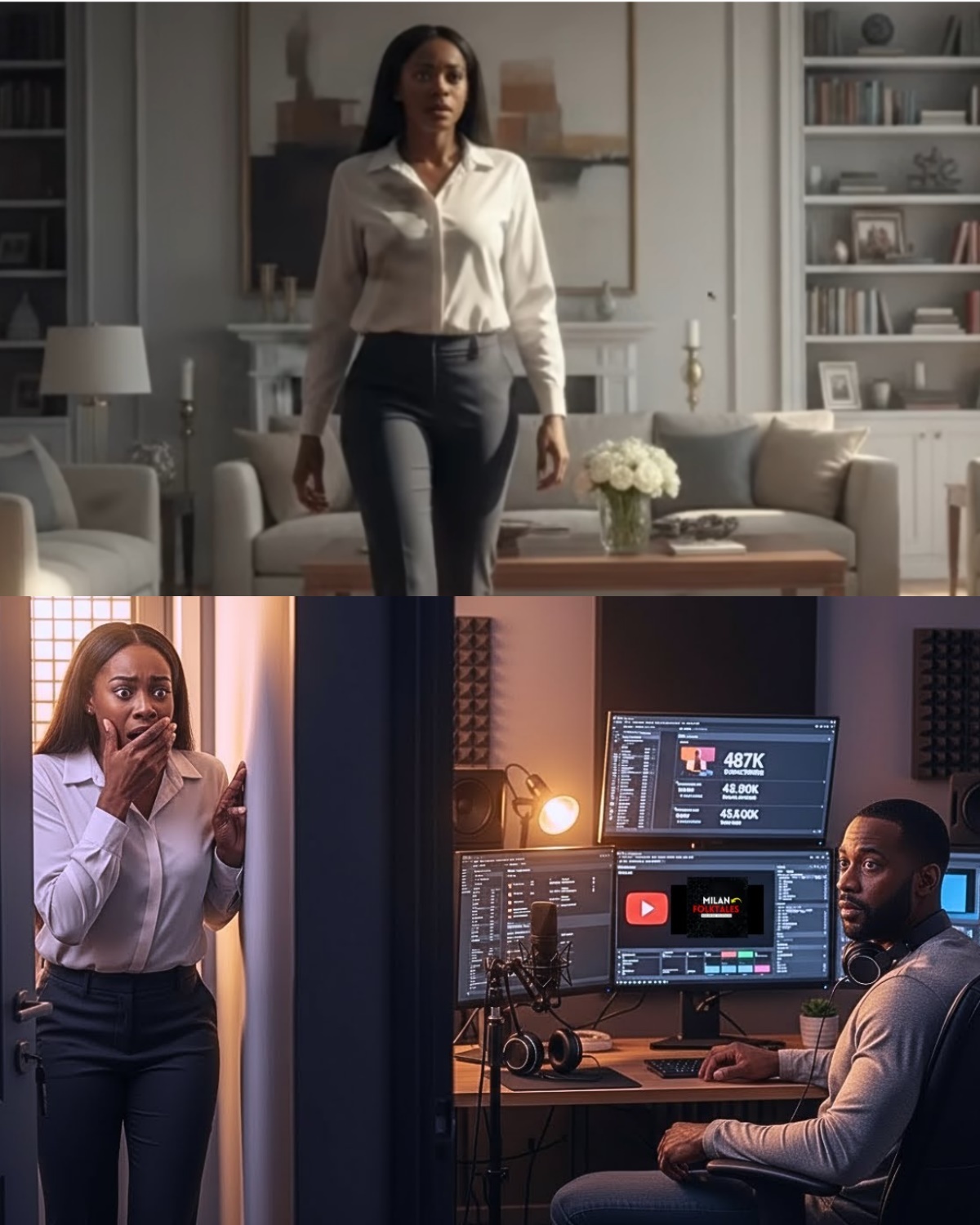 She Dropped by at Noon — What the Millionaire Wife Discovered Left Her Frozen.